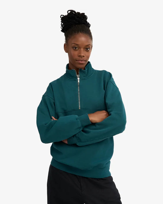 Unisex Organic Quarter Zip