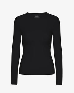 Women's Organic Rib Long Sleeve T-shirt