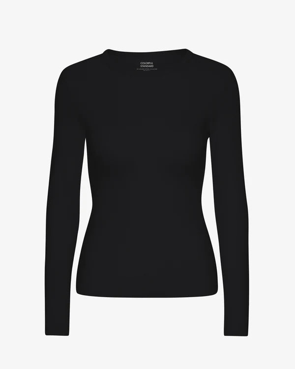 Women's Organic Rib Long Sleeve T-shirt