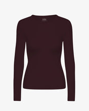 Load image into Gallery viewer, Women's Organic Rib Long Sleeve T-shirt