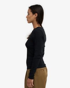 Women's Organic Rib Long Sleeve T-shirt