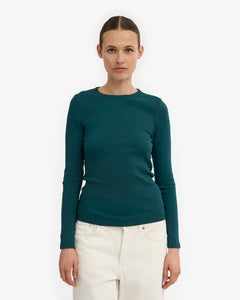 Women's Organic Rib Long Sleeve T-shirt