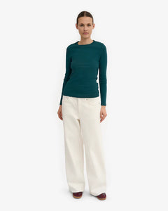 Women's Organic Rib Long Sleeve T-shirt