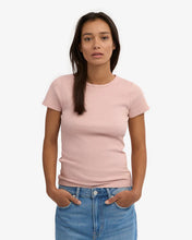 Load image into Gallery viewer, Women's Organic Rib Short Sleeve Tee