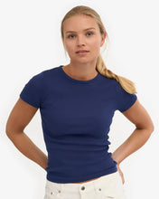 Load image into Gallery viewer, Women&#39;s Organic Rib Short Sleeve T-shirt