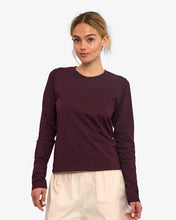 Load image into Gallery viewer, Women's Organic Long Sleeve Tee