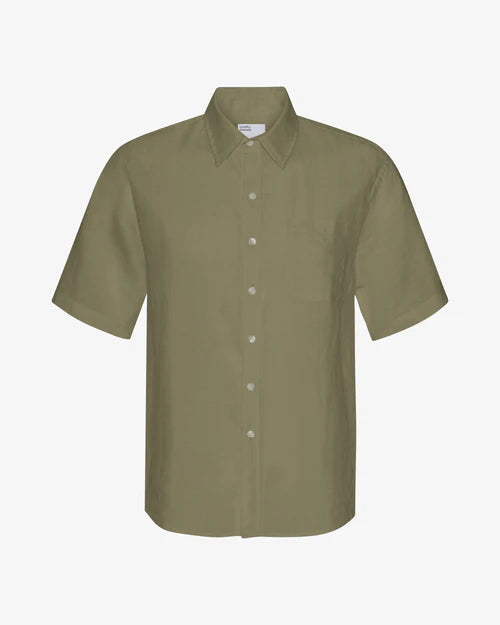 Men's Linen Short Sleeve Shirt