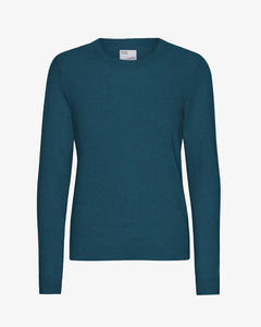Women's Light Merino Wool Crew Sweater