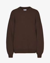 Load image into Gallery viewer, Unisex Oversized Merino Wool Crew Sweater