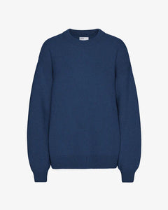 Unisex Oversized Merino Wool Crew Sweater