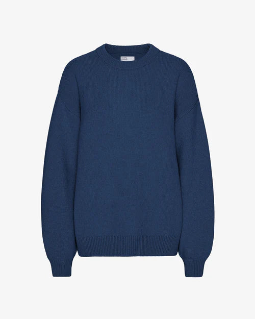 Unisex Oversized Merino Wool Crew Sweater
