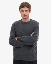 Load image into Gallery viewer, Unisex Oversized Merino Wool Crew Sweater