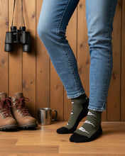 Load image into Gallery viewer, Woman's Bird &amp; Birdwatching Merino Wool Socks