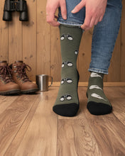 Load image into Gallery viewer, Woman's Bird &amp; Birdwatching Merino Wool Socks