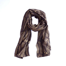 Load image into Gallery viewer, Block Print Scarf/Wrap - Nue