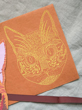 Load image into Gallery viewer, Cat Mask Greeting Card