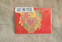 Load image into Gallery viewer, Floral Heart Greeting Card