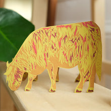Load image into Gallery viewer, Highland Cow Greeting Card