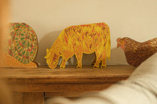 Load image into Gallery viewer, Highland Cow Greeting Card