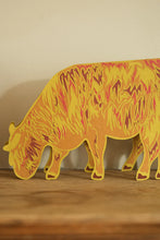 Load image into Gallery viewer, Highland Cow Greeting Card