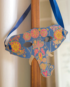 Elephant Mask Greeting Card