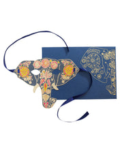 Load image into Gallery viewer, Elephant Mask Greeting Card