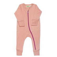 Load image into Gallery viewer, 2 Way Zip Long Sleeve Romper