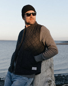 The Quilted Wool Vest