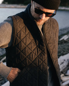 The Quilted Wool Vest