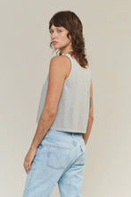 Load image into Gallery viewer, Heathered Cropped Tank