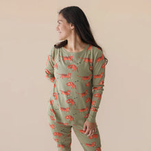 Load image into Gallery viewer, Women's Organic Pajama Set - LS Top and Pants
