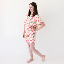 Load image into Gallery viewer, Women's Organic Pajama Set - SS Top and Shorts
