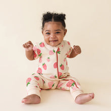 Load image into Gallery viewer, 2 Way Zip Short Sleeve Printed Romper