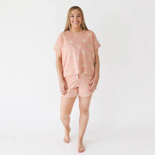Load image into Gallery viewer, Women's Organic Pajama Set - SS Top and Shorts