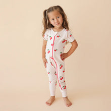 Load image into Gallery viewer, 2 Way Zip Short Sleeve Printed Romper
