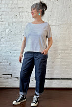 Load image into Gallery viewer, Boatneck Top - Stripes