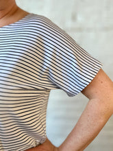 Load image into Gallery viewer, Boatneck Top - Stripes