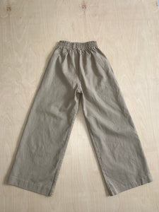 Doris Trouser #2 With Pockets  - Hemp/Organic Cotton Canvas