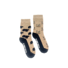 Load image into Gallery viewer, Kids Bear &amp; Tree Merino Wool Socks