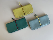 Load image into Gallery viewer, KNOT Leather Wallet Wide