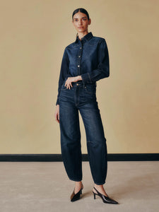 Miro Rigid Barrel High Rise Jeans - Ventura