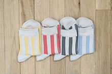 Load image into Gallery viewer, Supima Cotton Stripe Socks