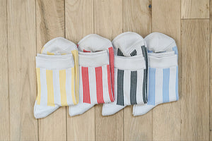 Supima Cotton Stripe Socks