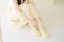 Load image into Gallery viewer, Cotton Linen Jacquard Socks