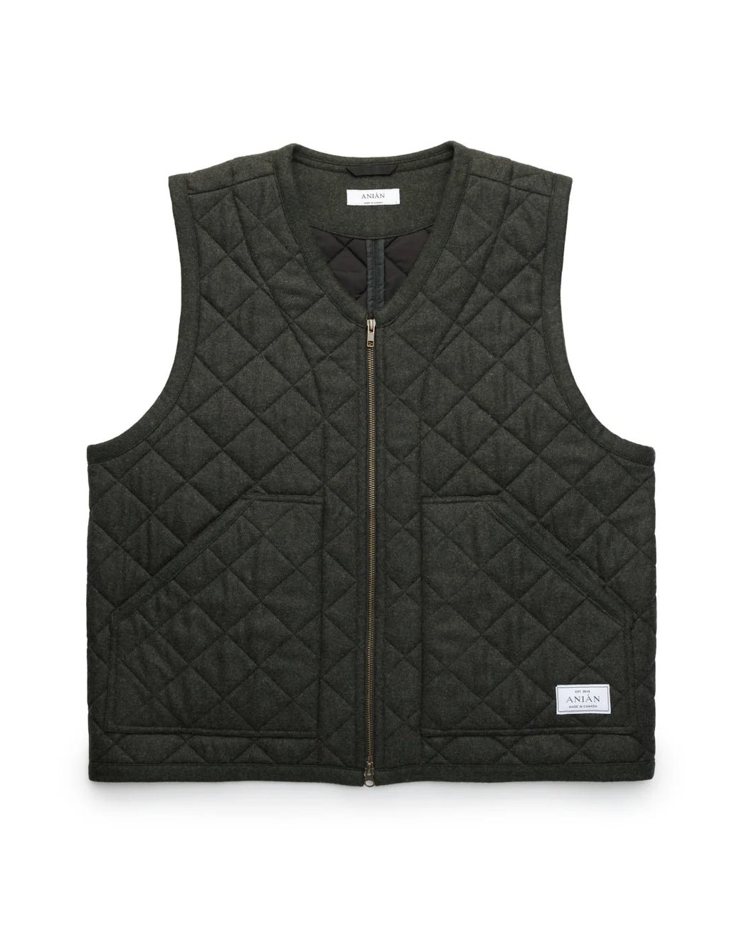 The Quilted Wool Vest