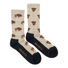 Load image into Gallery viewer, Men's Bison Merino Wool Socks