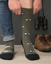 Load image into Gallery viewer, Men's Bird &amp; Birdwatching Merino Wool Socks