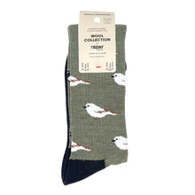 Load image into Gallery viewer, Men's Bird &amp; Birdwatching Merino Wool Socks