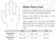 Load image into Gallery viewer, Upcycled Adult Wool Mittens