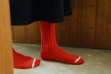Load image into Gallery viewer, Wool Ribbed Socks